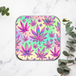 Cannabis pastel - Dessous de verre