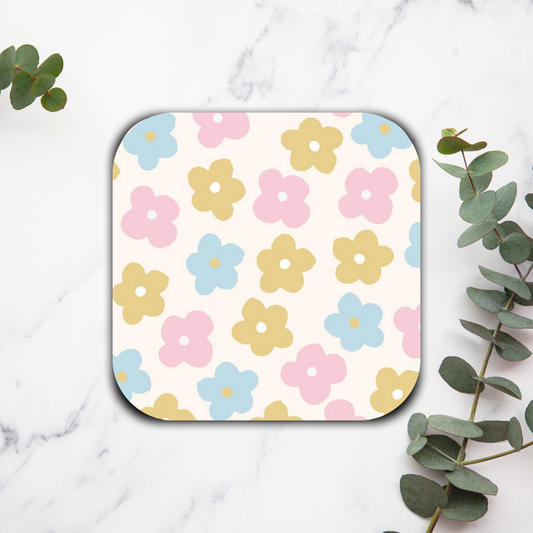 Pink x yellow x blue - Dessous de verre