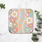 Retro flower pastel - Dessous de verre