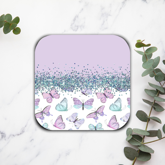 Glitter purple - Dessous de verre