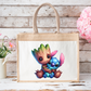 Groot x Stitch - Sac en toile de jute