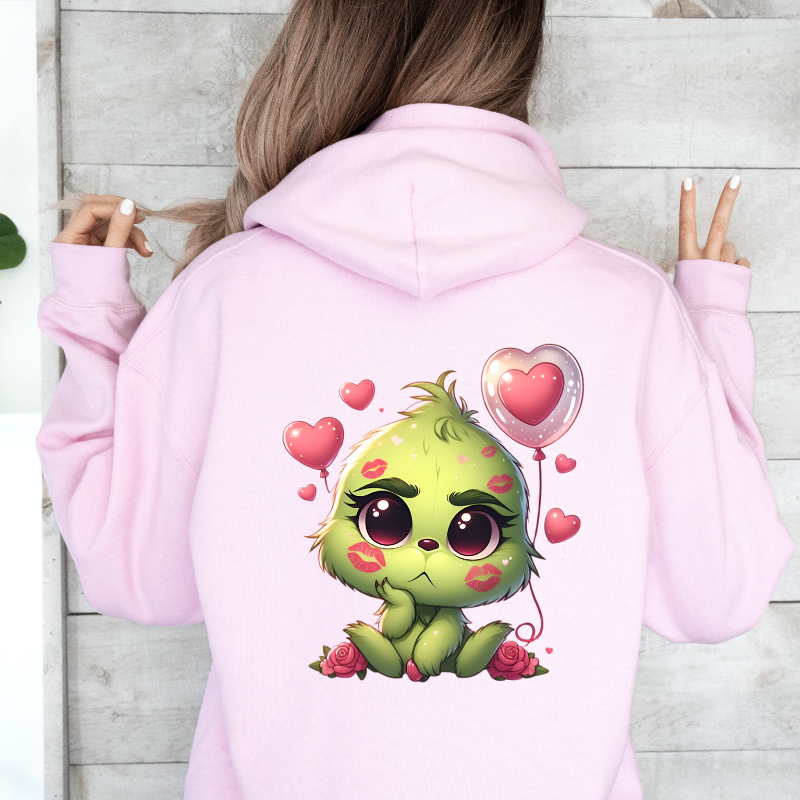 Grinch Love - Hooded Sweatshirt