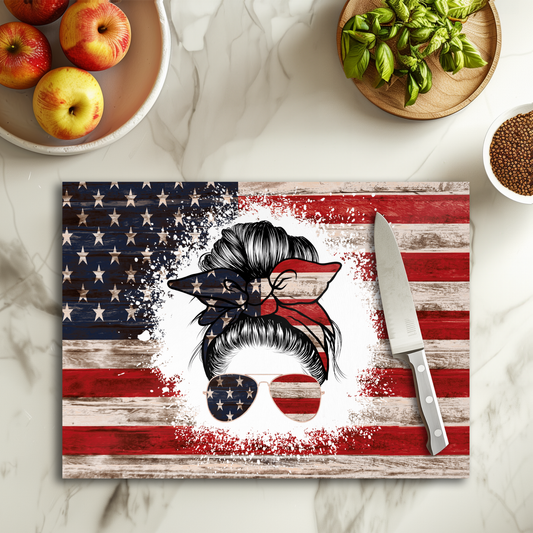 Pin up american - Planche à découper
