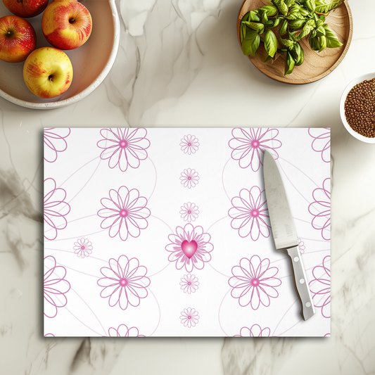 Pink spring - Planche à découper