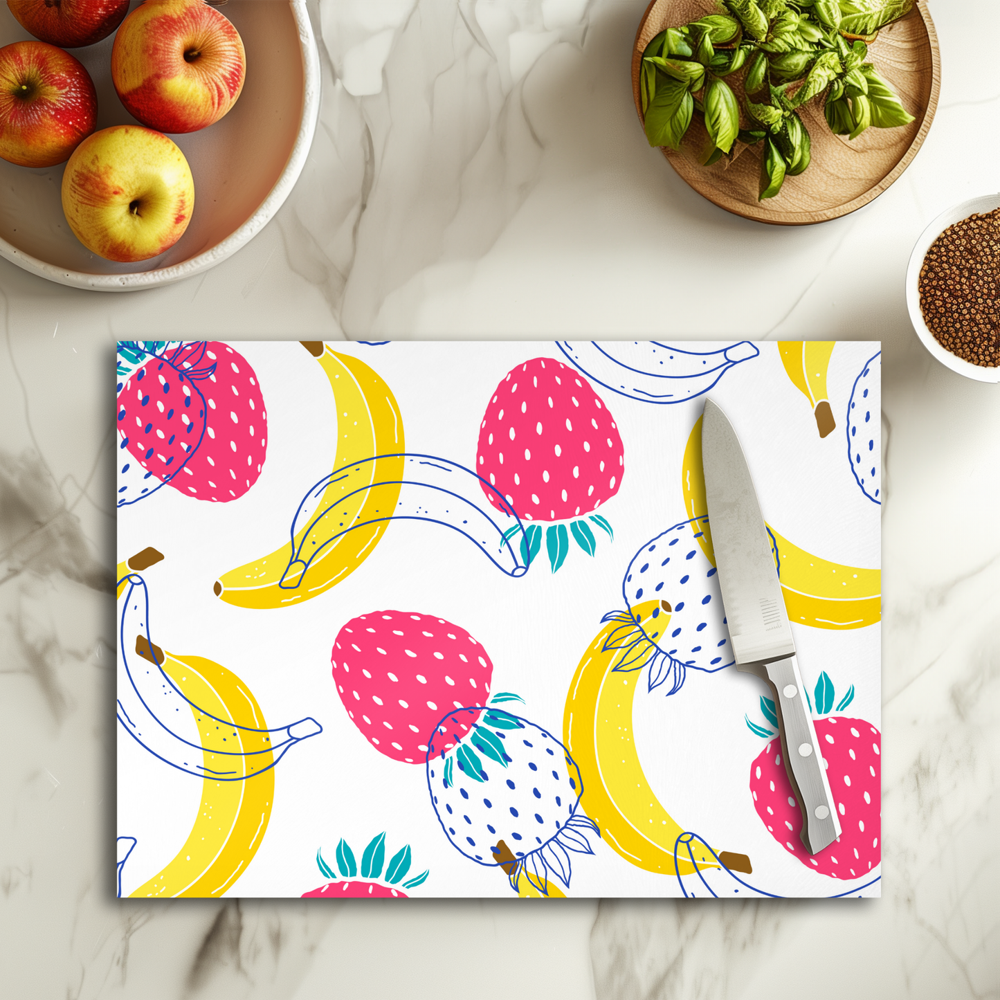 Strawberry banana - Planche à découper