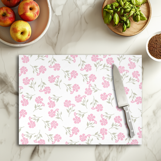 Rose fleur - Planche à découper
