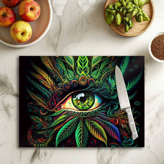 Green eye - Planche à découper