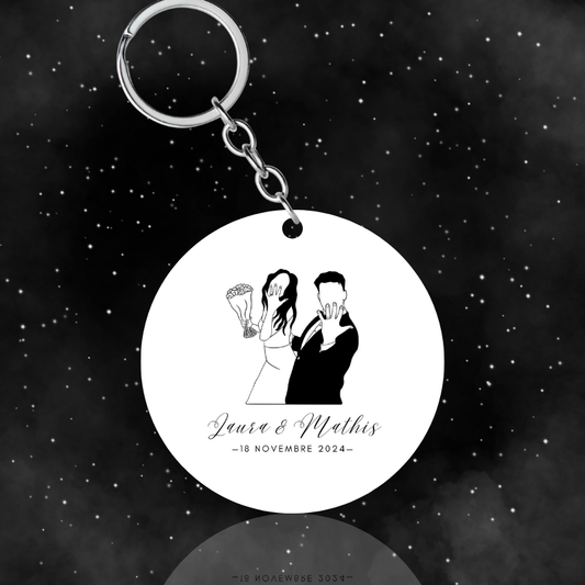 Mariage - Porte clés