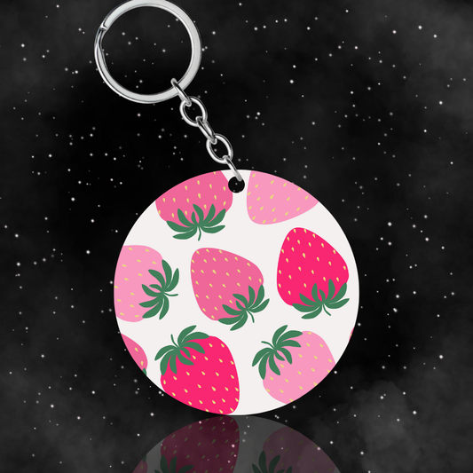 Fraise - Porte clés
