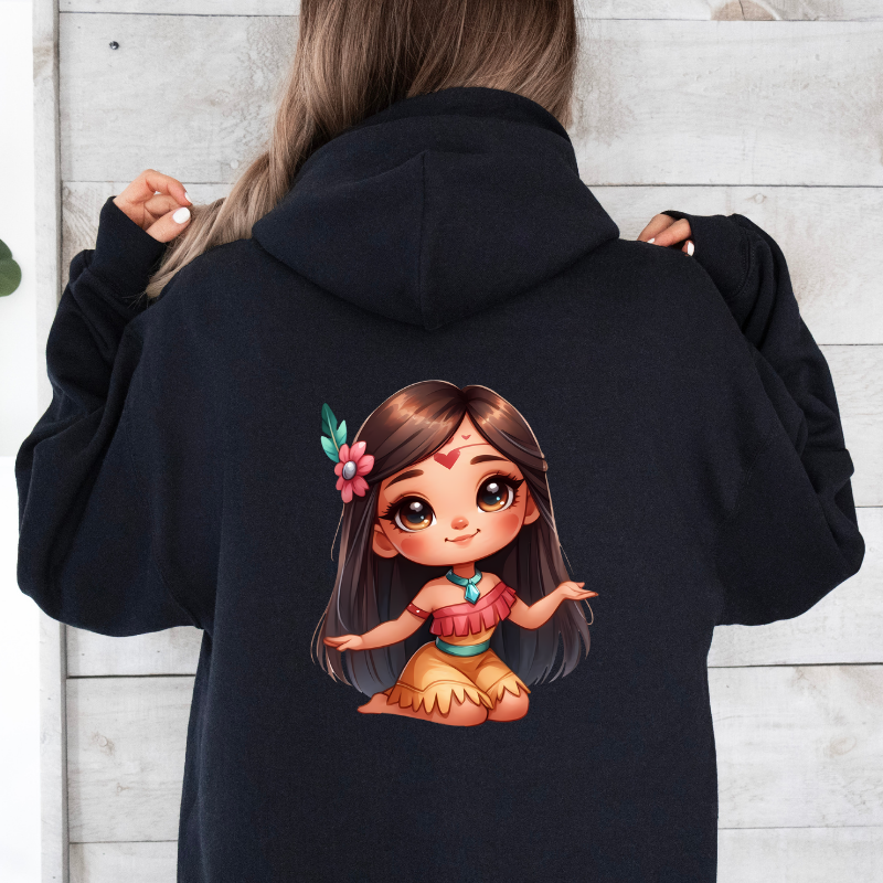 Pocahontas - Sweat-shirt à capuche