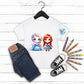 Elsa x Anna - Kinder-T-Shirt