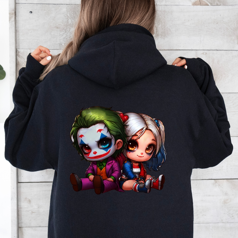 Joker x Harley Quinn - Sweat-shirt à capuche