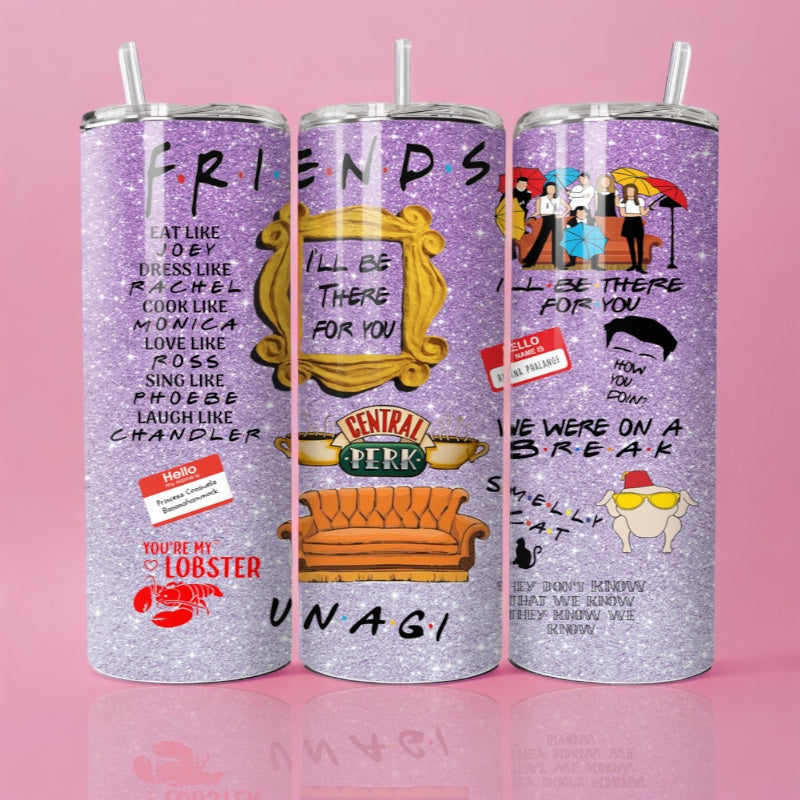 Friends Purple - Thermos 590ml 