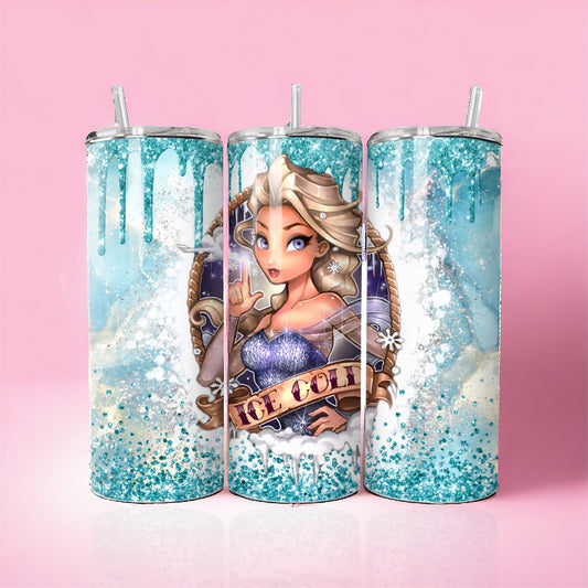 Elsa Glitter - Thermos 590ml 