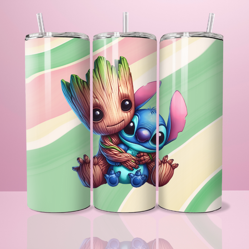 Groot x Stitch - Thermos 590ml