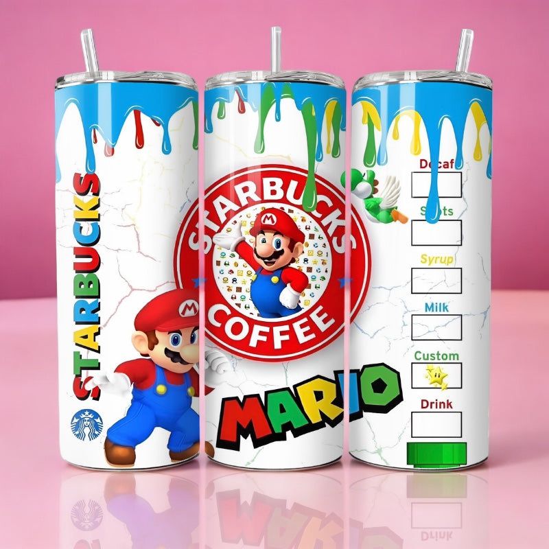 Mario Starbucks - Thermos 590ml