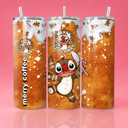 Stitch x Gingerbread – Thermoskanne 590 ml 