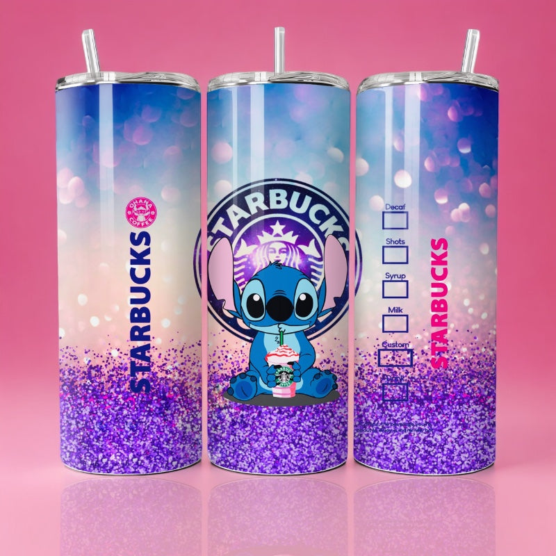 Stitch Purple Starbucks - Thermos 590ml 