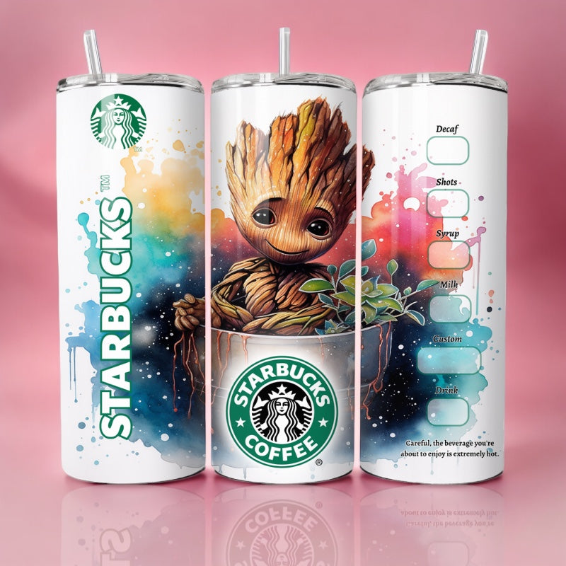 Groot Color Starbucks - Thermos 590ml