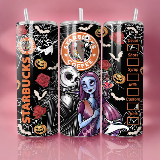 Jack x Sally Black Starbucks - Thermos 590ml 