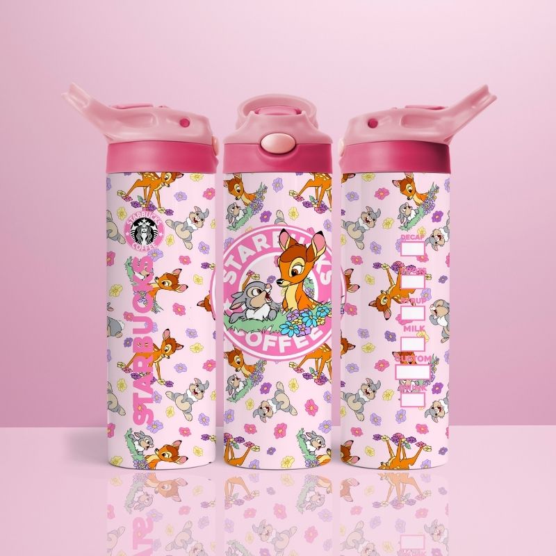 Bambi – Thermoskanne mit Klappdeckel, 590 ml