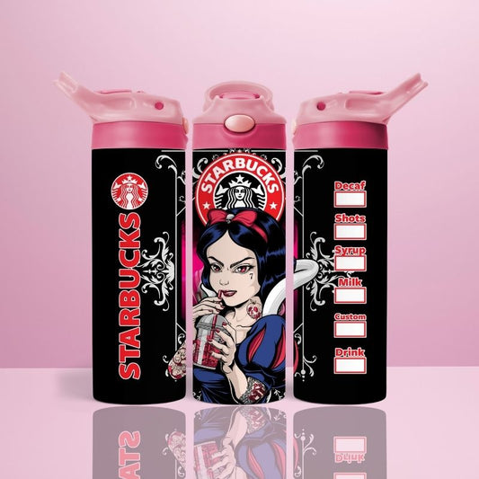 Blanche-neige Dark Starbucks - Thermos Flip Top 590ml