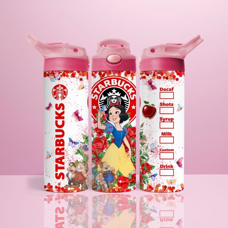 Blanche-neige Flower - Thermos Flip Top 590ml