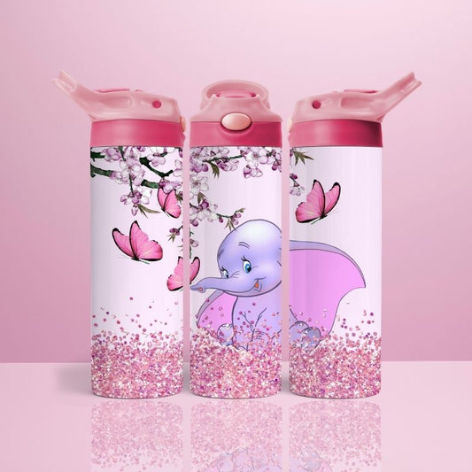 Dumbo Fly Pink - Flip Top Thermos 590ml