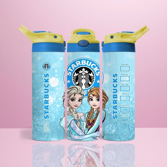 Elsa x Anna Starbucks - Thermos Flip Top 590ml