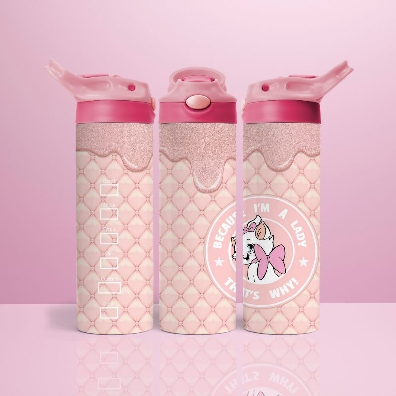 Marie Pink – Thermoskanne mit Klappdeckel, 590 ml