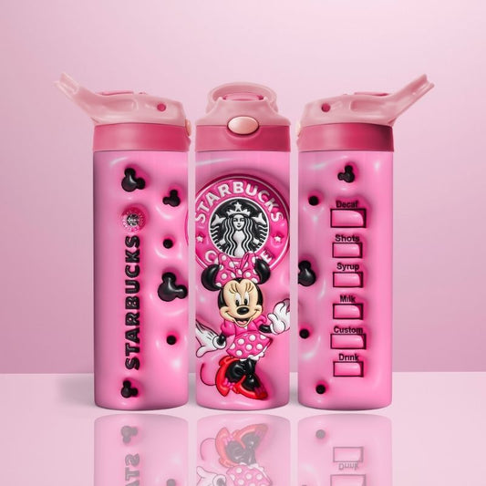 Minnie Pink Starbucks - Thermos Flip Top 590ml