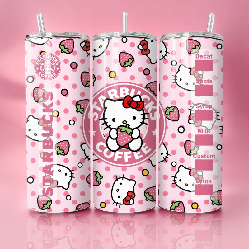 Hello Kitty Strawberry Starbucks – Thermoskanne 590 ml 