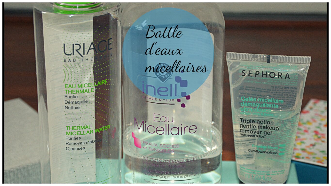 battle eaux micellaires